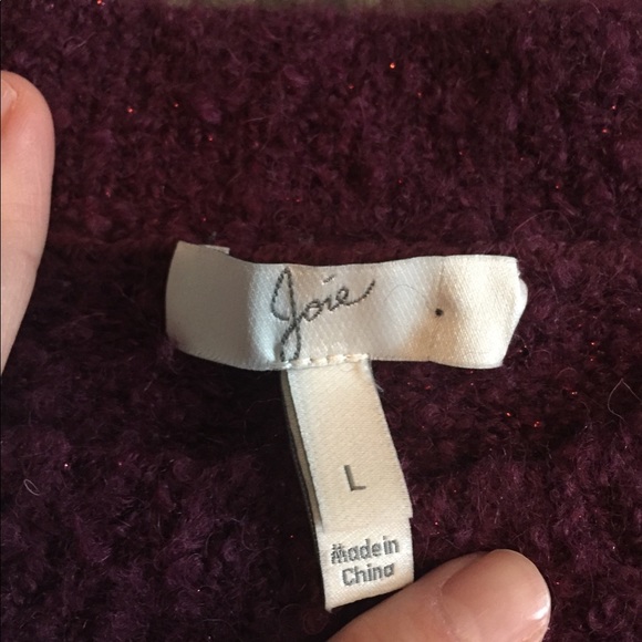 Joie Stavan Metallic Detail Crewneck Sweater - Picture 6 of 8